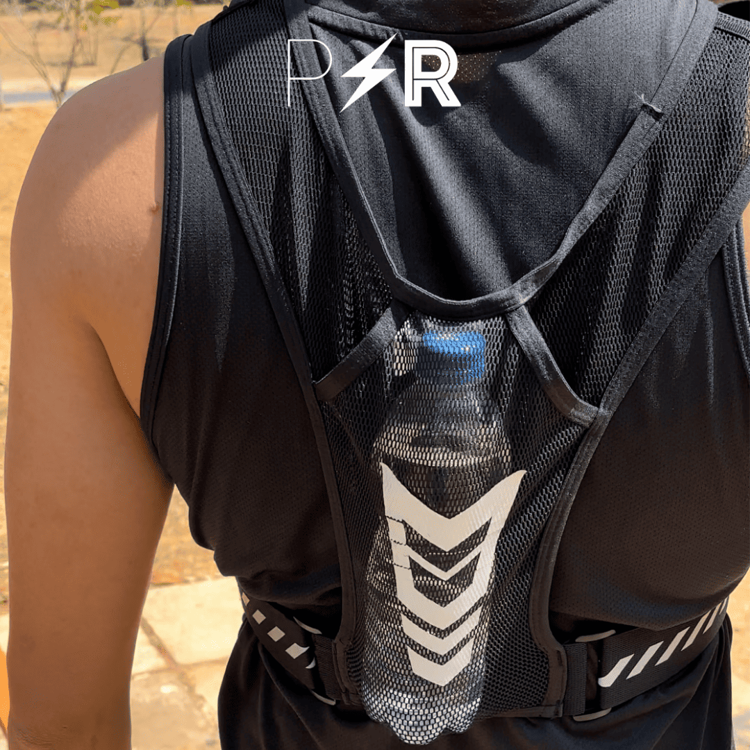 Ultra-Lightweight Reflective Running Vest - PacePro + Free Hydration Bottle