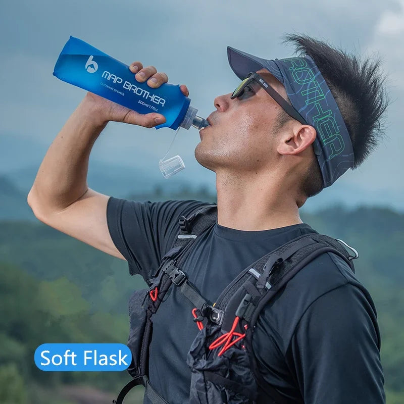Soft and Foldable Water Bottle | Map Brother