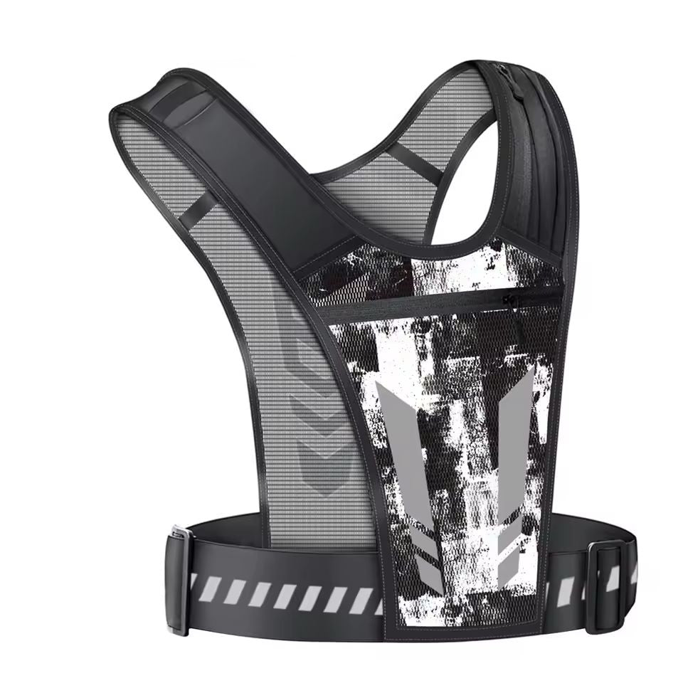 Ultra-Lightweight Reflective Running Vest - PacePro + Free Hydration Bottle