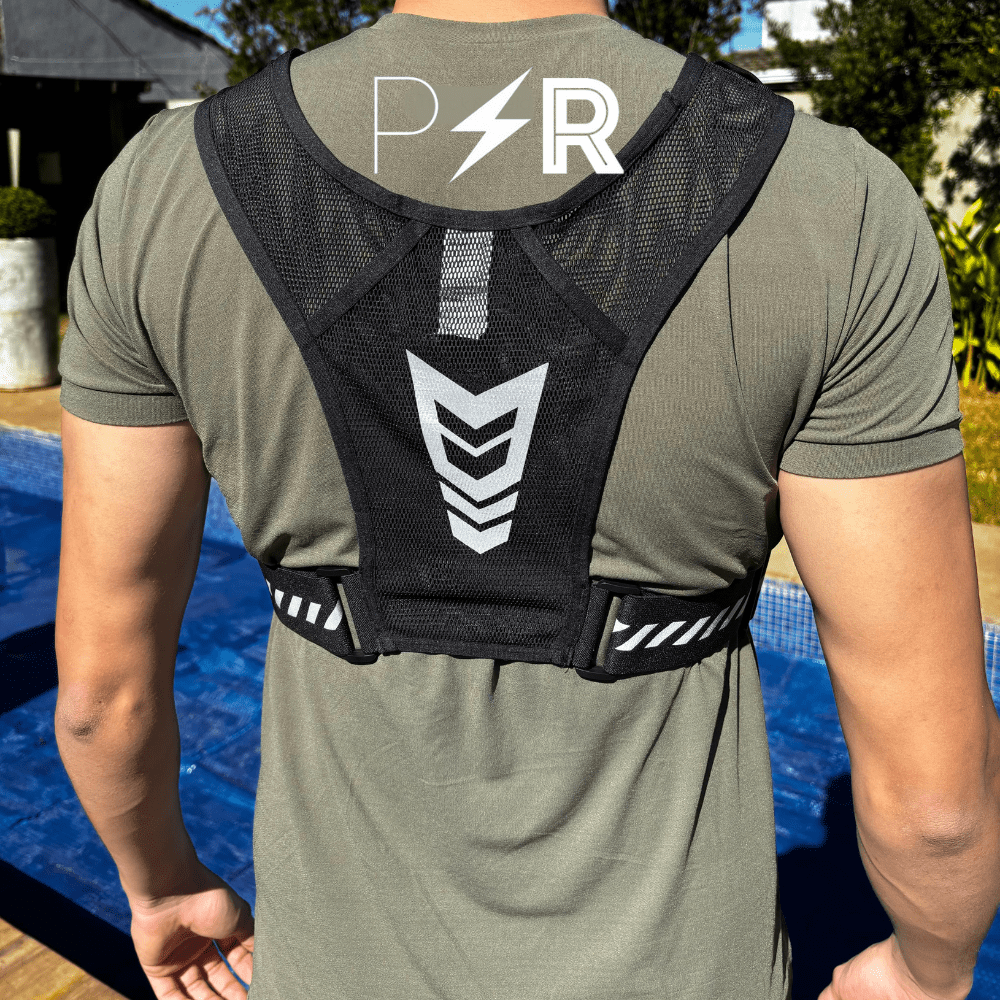 Ultra-Lightweight Reflective Running Vest - PacePro + Free Hydration Bottle