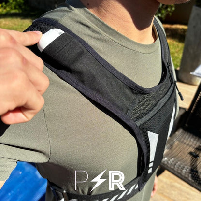 Ultra-Lightweight Reflective Running Vest - PacePro + Free Hydration Bottle