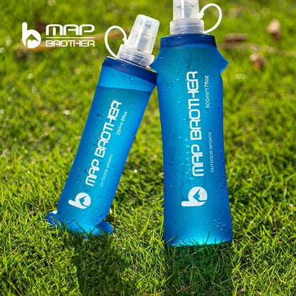 Soft and Foldable Water Bottle | Map Brother