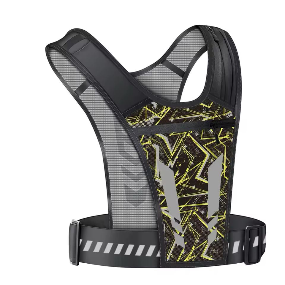 Ultra-Lightweight Reflective Running Vest - PacePro + Free Hydration Bottle